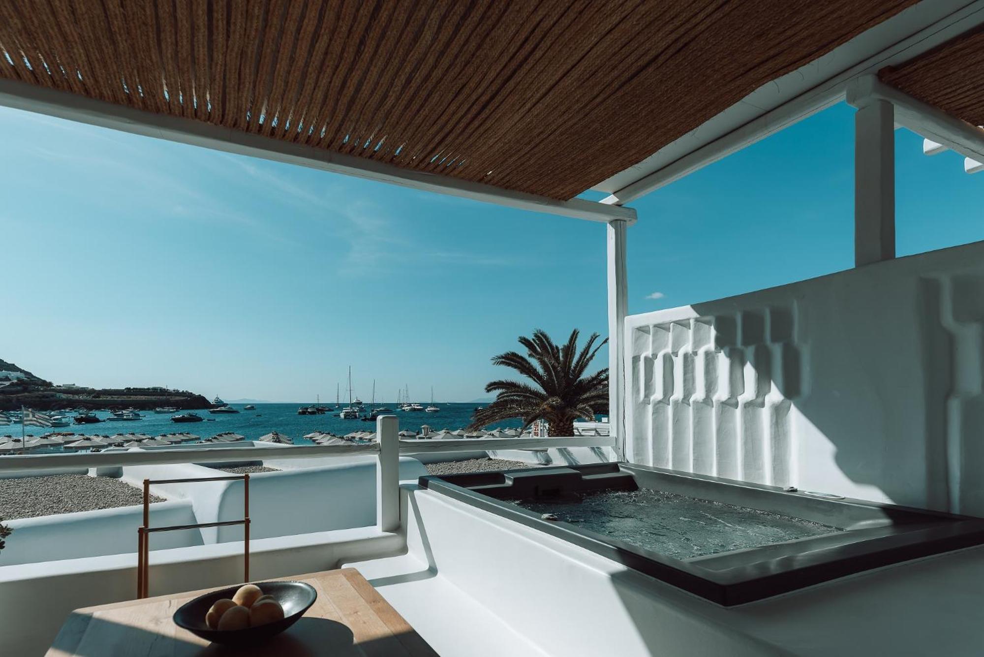 Mykonos Ammos Hotel - Small Luxury Hotels Of The World Ornos  Kamer foto